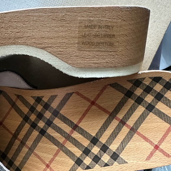 Burberry x Dr Scholl’s Clog Sandals - Picture 3 of 4